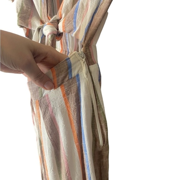 Show Me Your Mumu Val Striped Jumpsuit Shoreburt - Picture 8 of 12